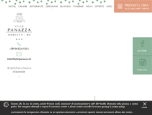 Tablet Screenshot of hotelpanazza.it